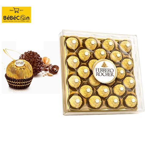 Ferrero Rocher Chocolate 24 Tablet Box 300g Shopee Malaysia