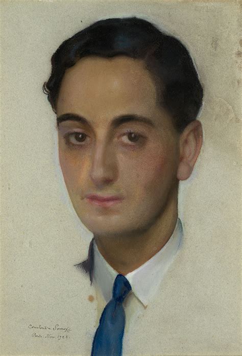 Константин Андреевич Сомов Retrato de camille meier 1928 2839 cm