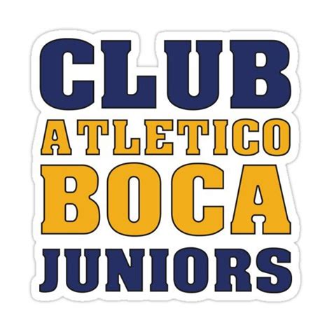 Boca Juniors Athletic Club Sticker By Jonaplazas Boca Juniors Club