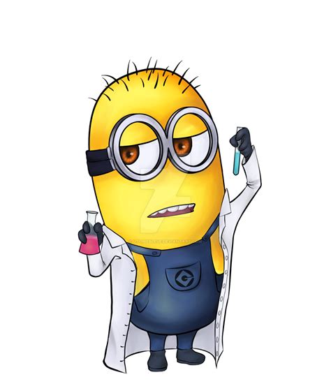 Scientist Minion Minions Minion Cientifico Dibujo