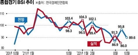 10월 경기전망 악화제조업·비제조업 5개월 연속 동반 부진 네이트 뉴스