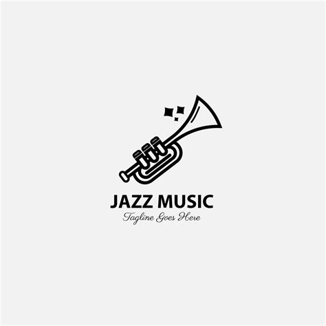 Jazz music logo Free Vector 18838170 Vector Art at Vecteezy