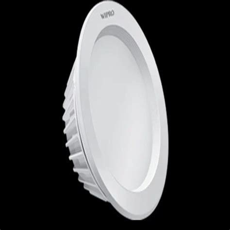 Wipro Warm White Garnet 10w Round LED Downlight IP55 12 W At Rs 590