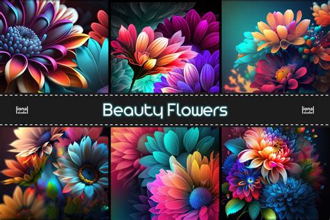 Beauty Flowers Background Graphic by lionalstudio · Creative Fabrica