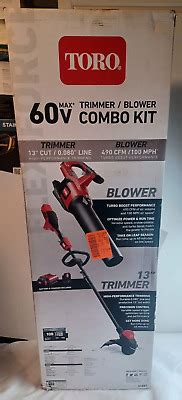 Toro Volt String Trimmer And Leaf Blower Combo Kit