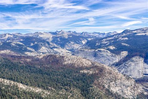 Montanhas De Sierra Nevada Em Califórnia EUA Foto de Stock Imagem de