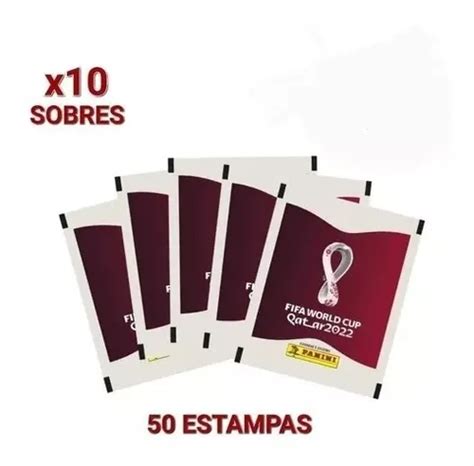 Sobres Estampas Mundial Qatar Fifa World Cup Env O Gratis