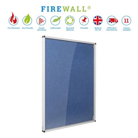 Fully Fire Resistant Tamperproof Lockable Noticeboard Wonderwall