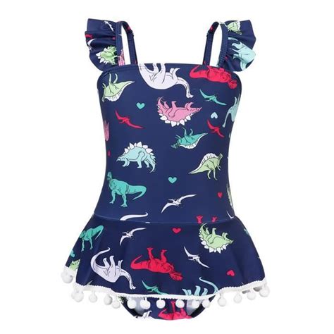 Maillot De Bain Sir Ne Fille Amzbarley Bikini Licorne Bleu