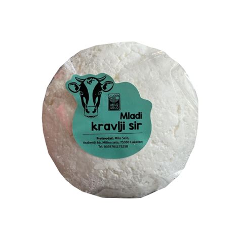 Kravlji Mladi Sir 600 Gr Milo Selo