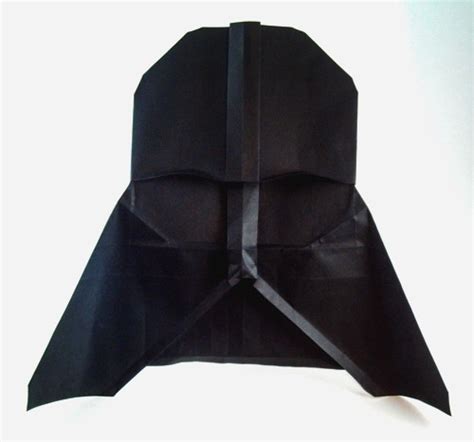 Origami Darth Vader Instructions Easy All In Here