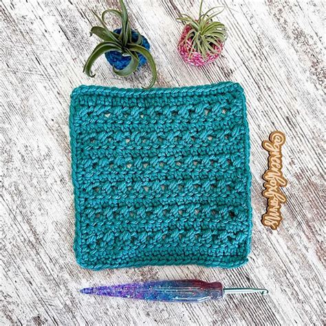 Ravelry Hopscotch Square Dish Cloth Pattern By Lisa M Fox