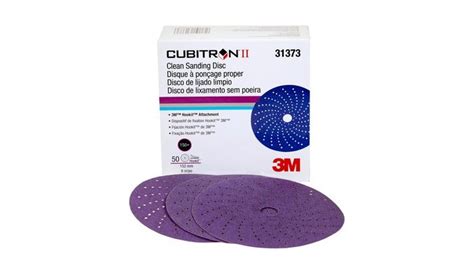 3m Hookit Cubitron Ii Clean Sanding 737u Hook And Loop Disc 31373