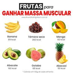 Melhores Frutas Para Ganhar Massa Muscular Em Massa Muscular