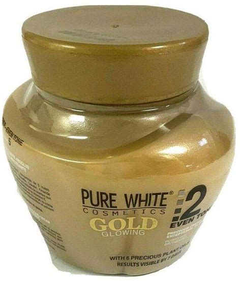 Pure White Gold Glowing Even Tone Precious Cream 250ml Price From