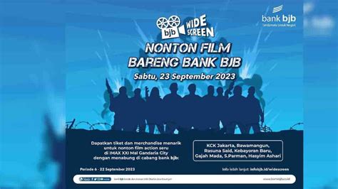 Bank Bjb Hadirkan Program WideScreen Bagikan Tiket Film Expendables 4