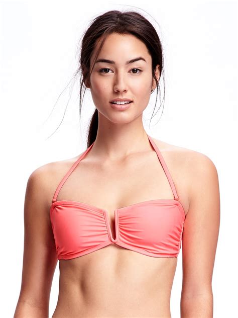 Halter Bandeau Bikini Top Old Navy