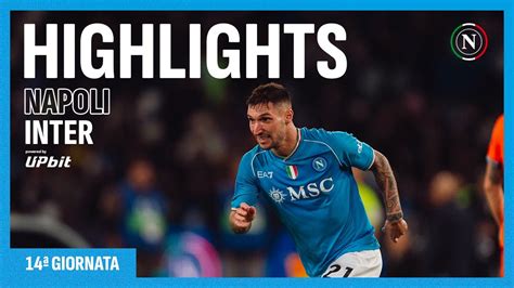 HIGHLIGHTS Napoli Inter 0 3 Serie A 14ª giornata YouTube