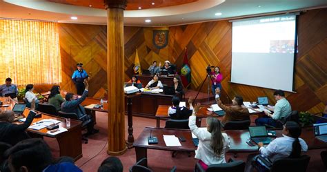 Concejo Municipal De Ambato Aprueba La Actualización Del Pdot Y Pugs