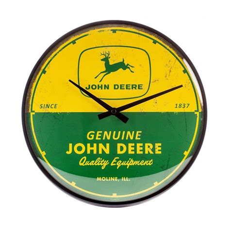 Nostalgic Art Wall Clock John Deere Genuine Ts From Le Mans 88 Uk