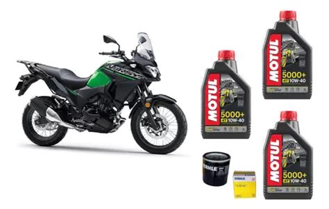 Kit Troca De Leo Motul Versys Filtro Frete Gr Tis