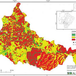 A Fragilidade Ambiental Da Bacia Hidrogr Fica Do Rio Brilhante Ms