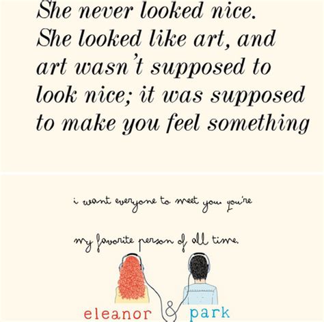 Eleanor And Park Quotes She Never Looked Nice