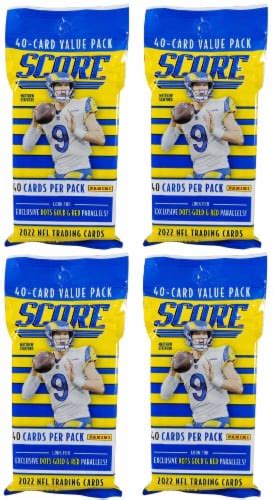 Panini Score Football Fat Pack Pack Sports Trading Cards