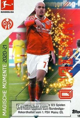 Card 18 Robin Quaison Topps German Fussball Bundesliga 2021 2022