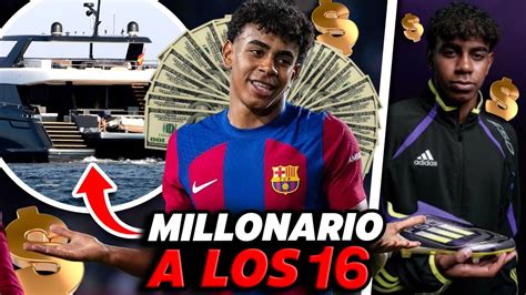 Así vive Lamine Yamal MILLONARIO a los 16 y ESTRELLA del Barcelona