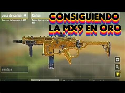 Consuguiendo El Camuflaje De Oro De La Mx9 Como Conseguir El Camuflaje