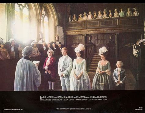 Barry Lyndon Original 1975 Us Scene Card Posteritati Movie Poster