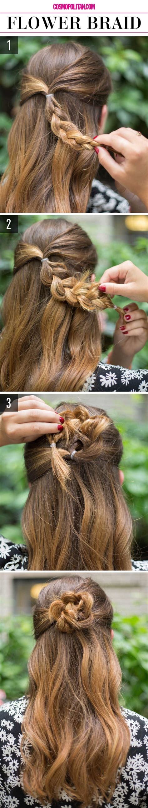 12 Cute And Easy Hairstyles That Can Be Done In A Few Minutes Beauty