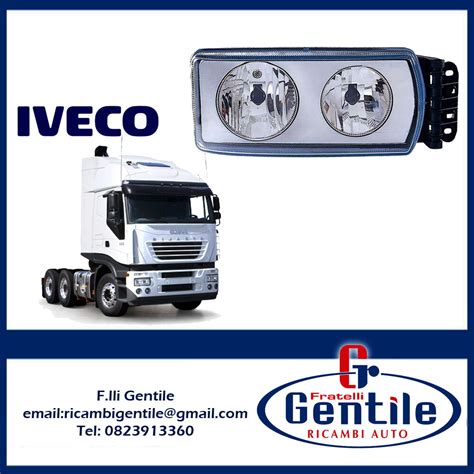 Iveco Stralis 2003 Headlamp H7 H7 Pred Adjustment Electric Left EBay