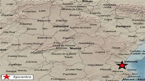 Registran Un Terremoto De 1 8 Grados En La Localidad Valenciana De