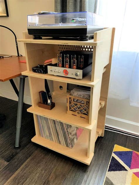 Free Diy Record Player Stand Plans