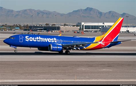 N U Southwest Airlines Boeing Max Photo By Chiu Ho Yang Id