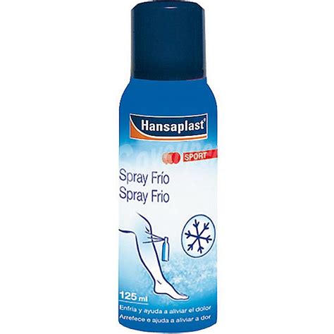 Hansaplast Sport Spray Frío Ayuda A Aliviar El Dolor Tubo 125 Ml