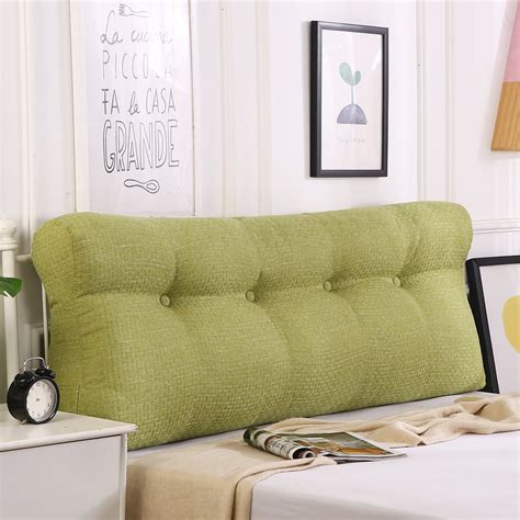 Bed Rest Back Support Pillow Wedge Bolster Cushion Daybed Lumbar