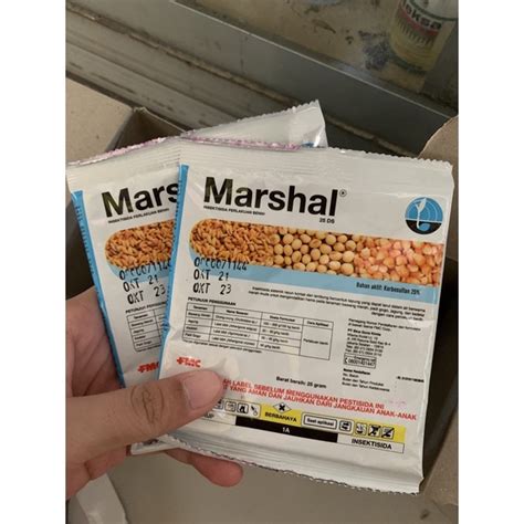 Jual Insektisida MARSHAL Bubuk 25 DS Untuk Semut Pada Jagung Perlakuan