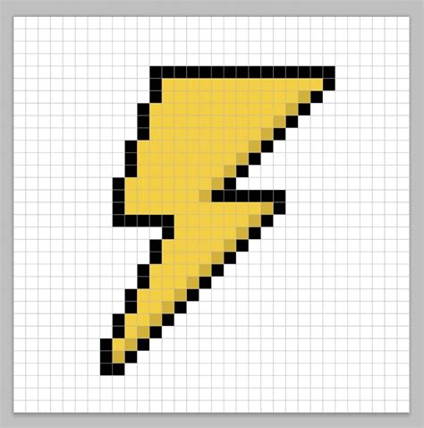 How To Make Pixel Art Lightning Pixel Art Tutorial