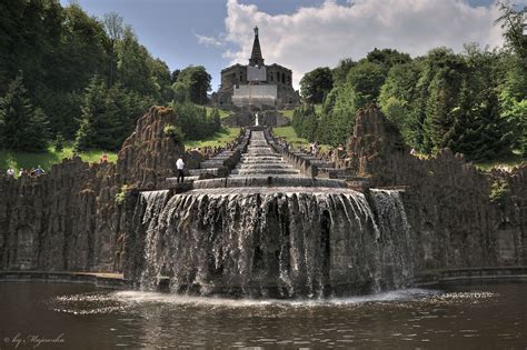 Wilhelmshöhe Palace Park is a stunning castle and unique landscape