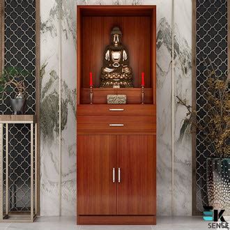 Home Buddhist Altar Cabinet Religious Worship Consecrate Enshrine