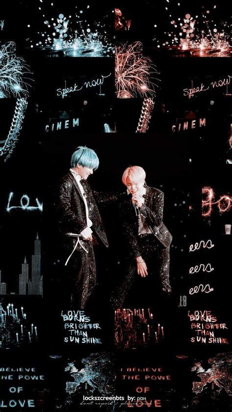 Jimin And Taehyung Aesthetic Wallpaper Credits To Twitter