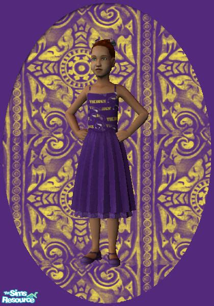 The Sims Resource Vikings Female Child Formal