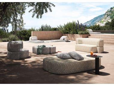 Soft Island Seater Convertible Fabric Garden Sofa By Liu Jo Living