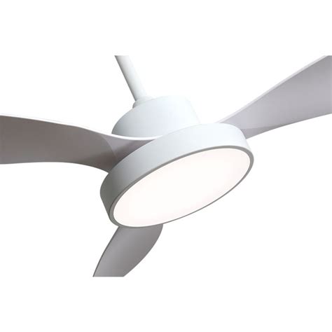 Ventilador De Techo Fabrilamp Hayate Dc Blanco Palas Cm