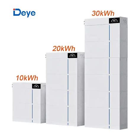 Deye Al W5 1 5 12kwh 51 2v 100ah Stackable Lithium Battery 10kwh 15kwh 20kwh 25kwh 30kwh Energy