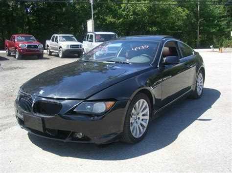 Buy Used 2004 Black Bmw 645ci Sport Coupe 2 Door 4 4l V8 In Plaistow New Hampshire United