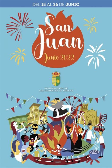 Cartel Y Programa De Las Fiestas De San Juan En Los Corrales De Buelna